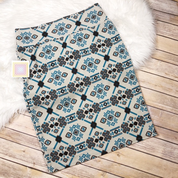 LuLaRoe Dresses & Skirts - Lularoe Cassie Aztec Pencil Skirt 2XL